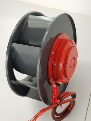 rückwärtiger zentrifugaler Fan 0.30kW mit kurzem Einlass-Ring AL Alloy-Antreiber
