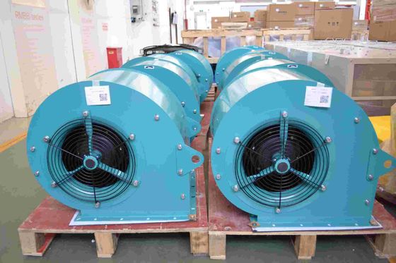 Pole-Doppelt-Einlass-zentrifugaler Fan des einphasig-4 mit 7 Zoll galvanisiertem Blatt