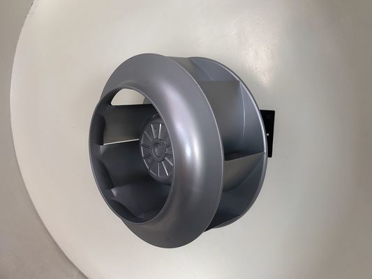 355mm rückwärtiger gebogener Rotor-Fan Polen des Fan-einphasig-4 externer