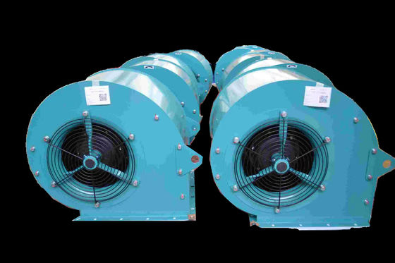 Dreiphasenvorderer zentrifugaler Fan mit 6 Polen mit 250mm galvanisiertem Blatt