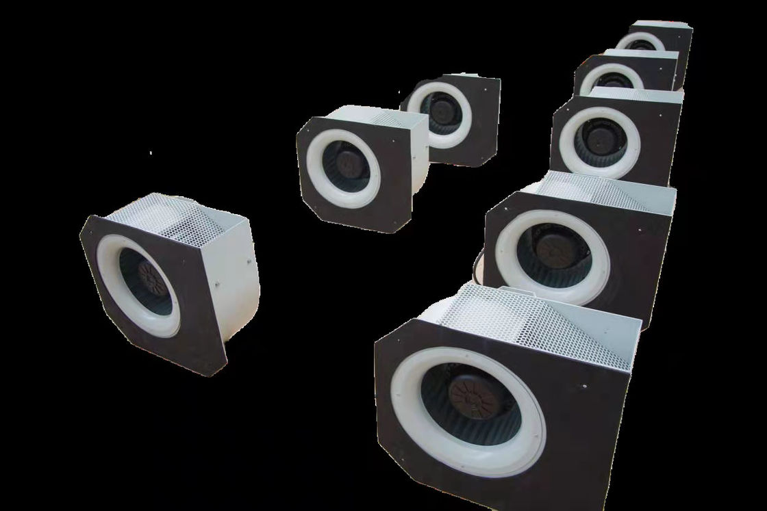 355mm einzelner Einlass-zentrifugaler Fan mit externem Rotor-dreiphasigmotor Wechselstroms 6 Pole